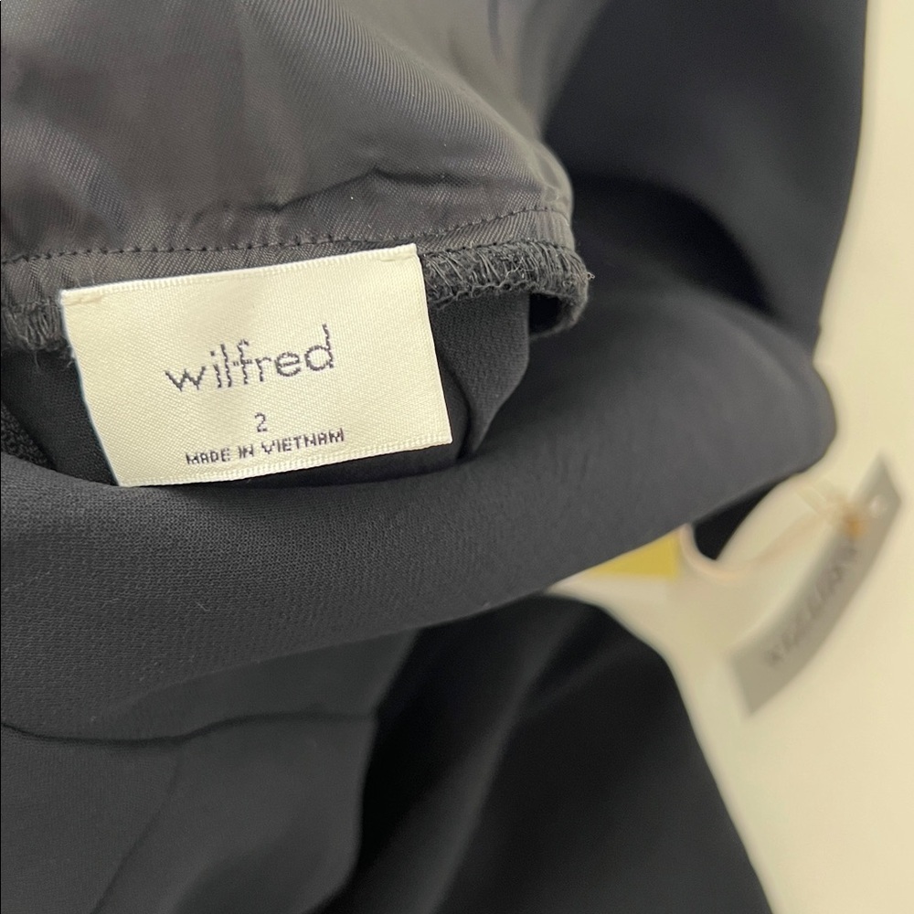 Wilfred Black V-Back Wide-Leg Jumpsuit - Picture 9 of 10